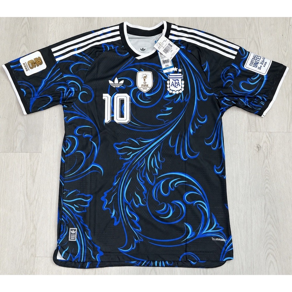 Argentina AFA MESSI # 10 FIFA World Cup 2026 Away Jersey size 2XL - Picture 2 of 10